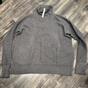Lululemon Cozy Calling Turtleneck Pima cotton & Yak Sweater size Small